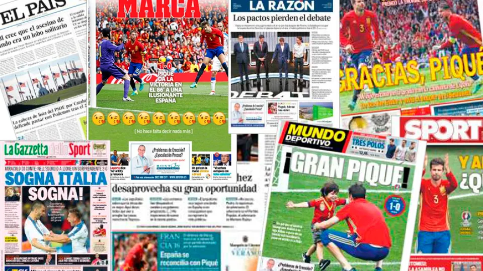 Los medios a nivel nacional y mundial se vuelcan con la victoria en el debut de España