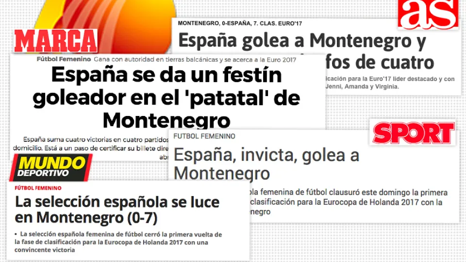 La prensa deportiva destaca la victoria de la Selección femenina
