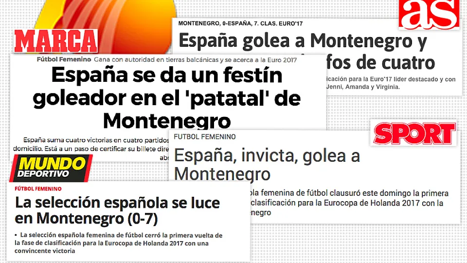 La prensa deportiva destaca la victoria de la Selección femenina