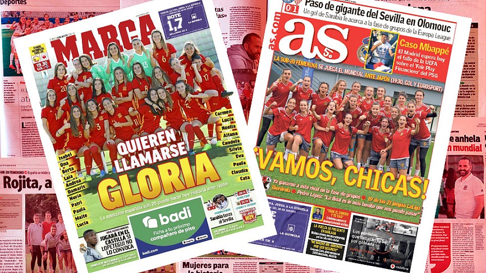 La prensa española se vuelca con la Sub-20 femenina