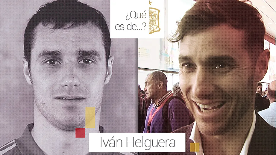 Iván Helguera, jugador de la Selección Española de fútbol