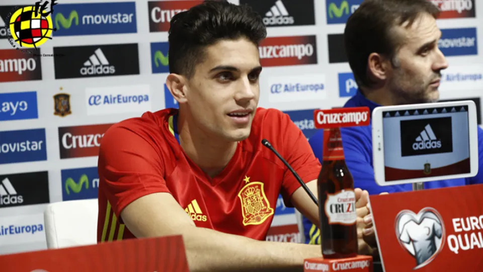 Bartra en una rueda de prensa