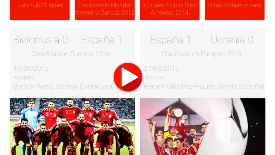 Todos los resúmenes de la Selección, en SefutbolTv