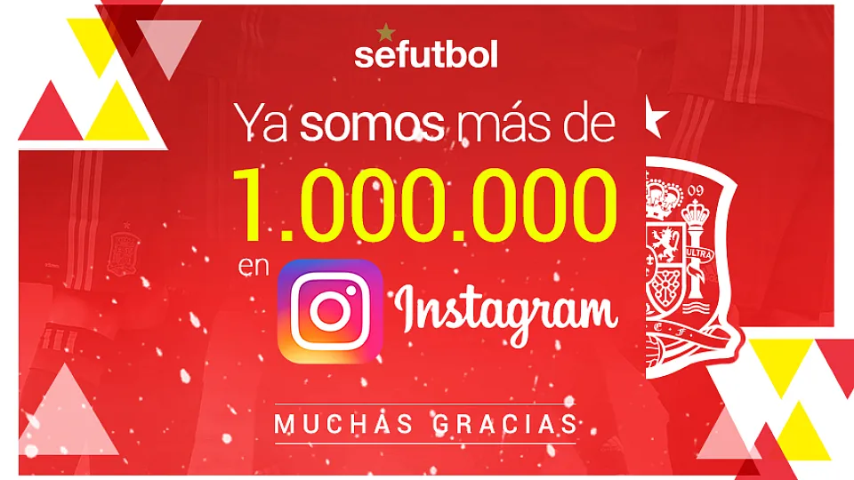 La Selección ya supera el millón de fans en Instagram