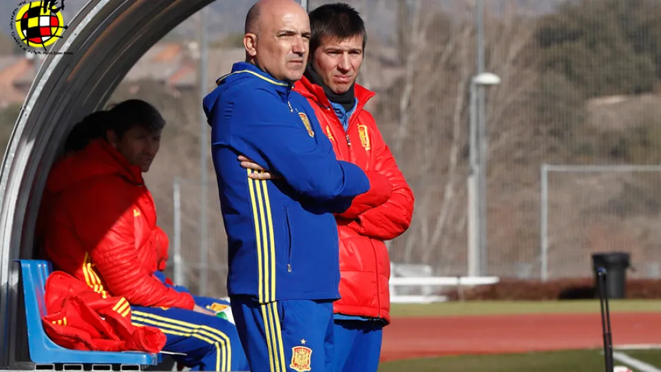 David Gordo y Albert Celades, seleccionadores nacionales Sub-15 y Sub-21 respectivamente