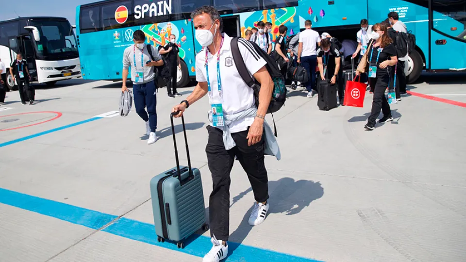 La Selección sale hacia San Petersburgo