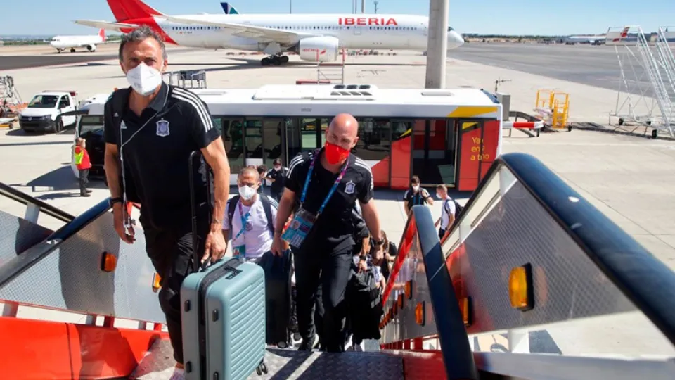 La Selección pone rumbo a Londres
