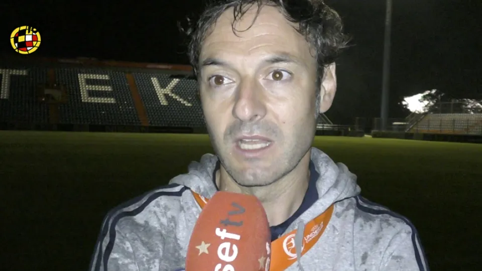 Santi Denia: "Me siento feliz por el grupo y por la RFEF"