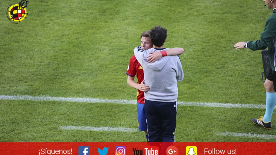 Santi Denia: "Tengo una alegría enorme" 