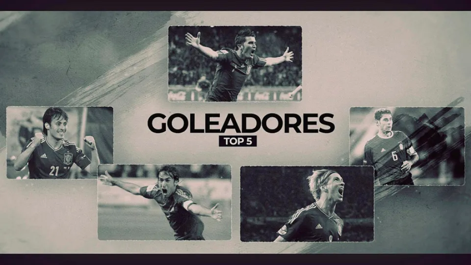Cinco goleadores para forjar la leyenda de la Selección