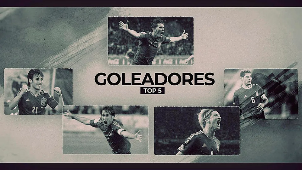 Cinco goleadores para forjar la leyenda de la Selección