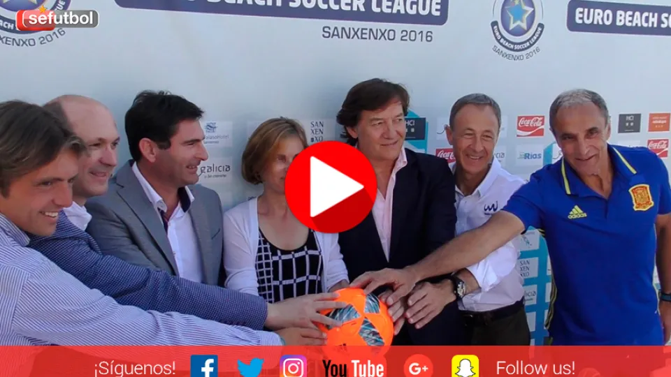 Presentación del torneo de Sanxenxo