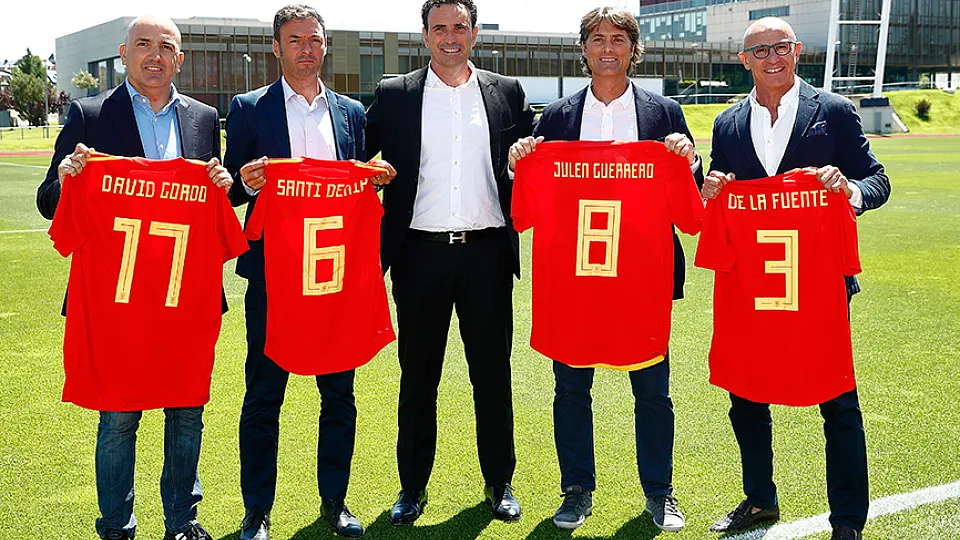 Presentación de los seleccionadores nacionales