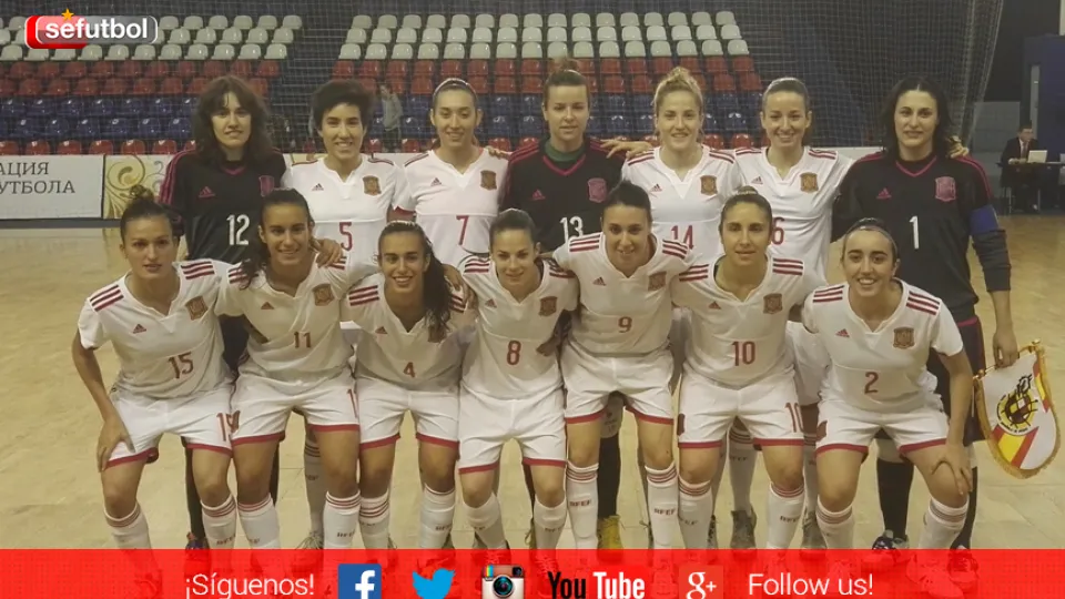 La Selección de fútbol sala femenina