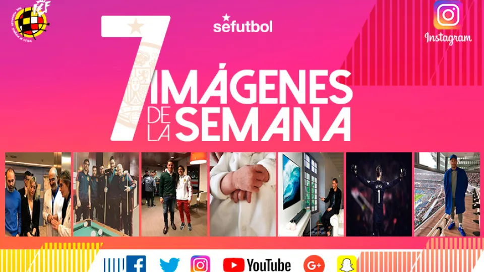 Repasa de la semana de nuestros internacionales a través de su Instagram