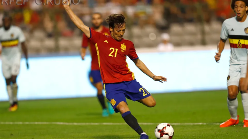 Silva ante Bélgica
