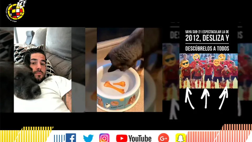 ¡Nos colamos en las stories de nuestros internacionales!