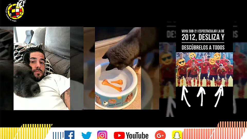 ¡Nos colamos en las stories de nuestros internacionales!