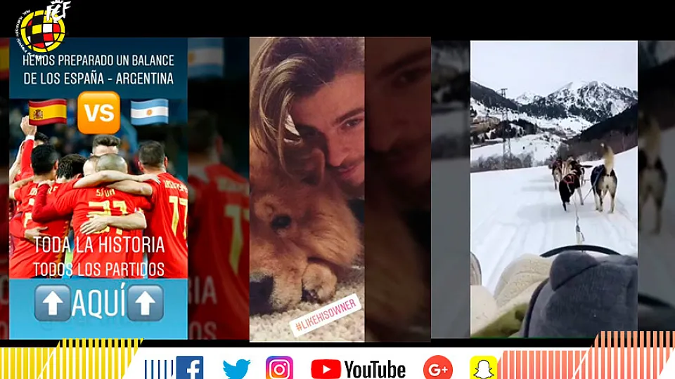 ¡No te pierdas los stories de nuestros internacionales!