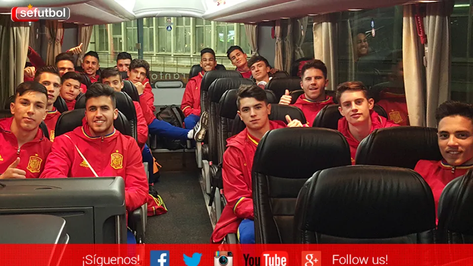 Viaje de la Selección Sub-17 a Bruselas