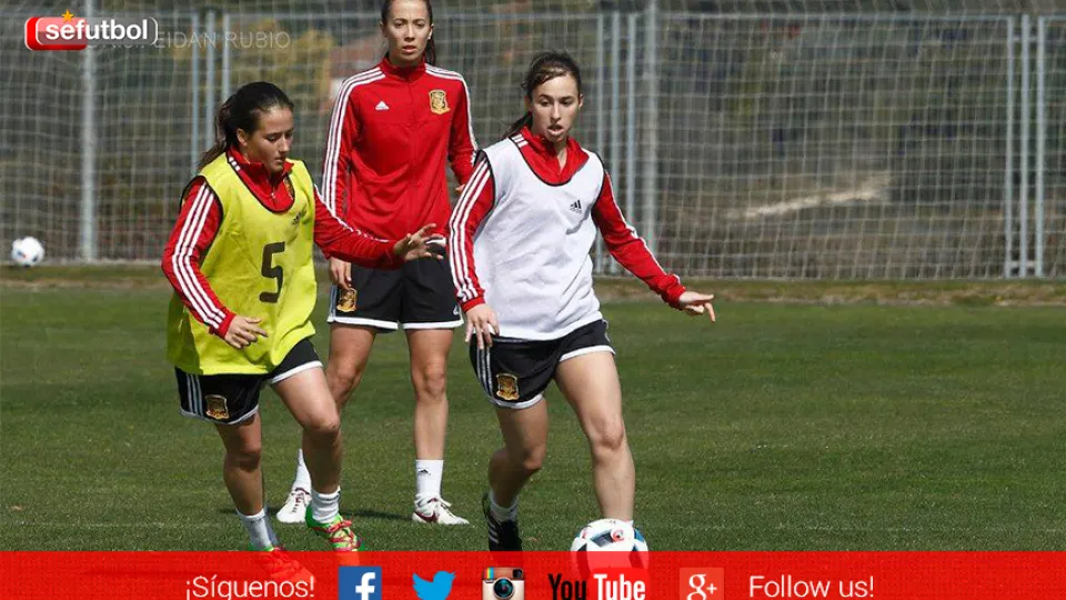Sub-19 femenina entrena en Las Rozas