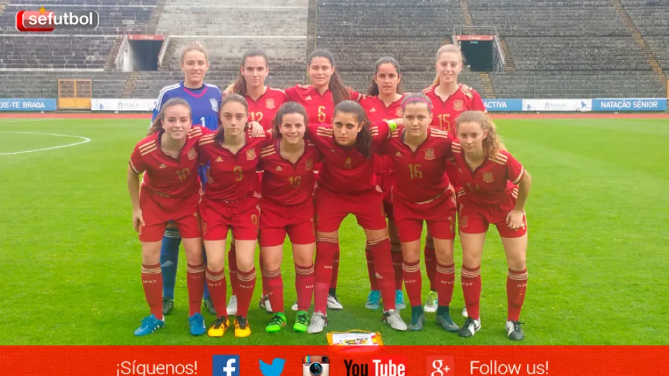 La selección española femenina Sub-16 arranca con victoria en Braga