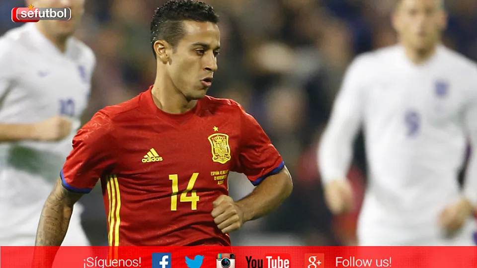 Uno de los magos de la Selección Española de Fútbol, Thiago Alcántara, cumple 26 años