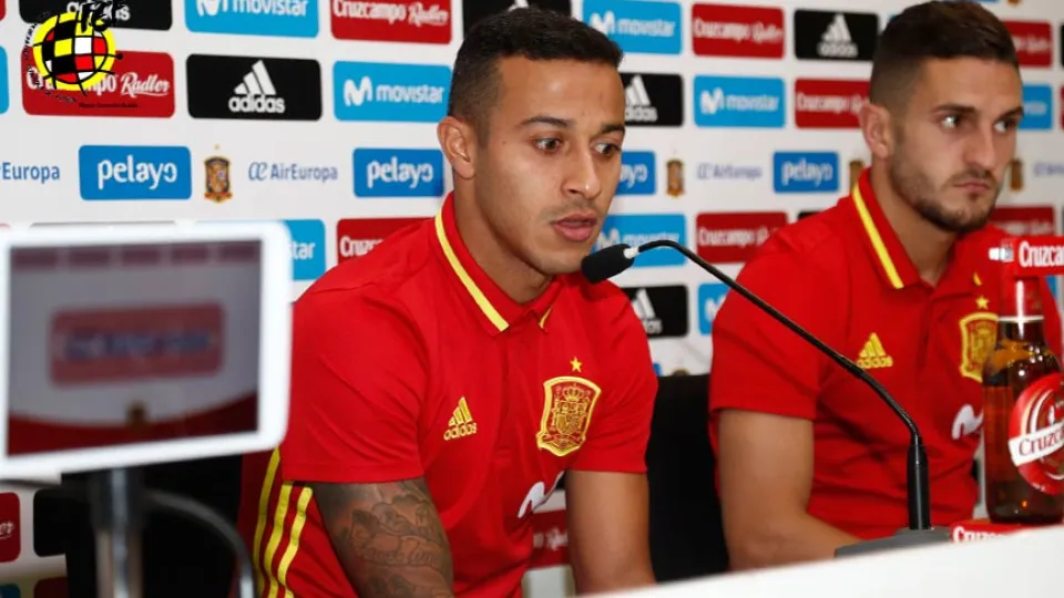 Rueda de prensa de Thiago