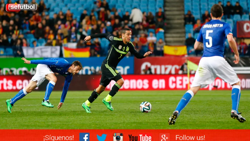 Thiago con la Selección