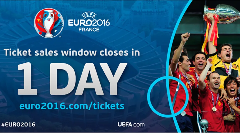 EURO TICKETS COUNTDOWN