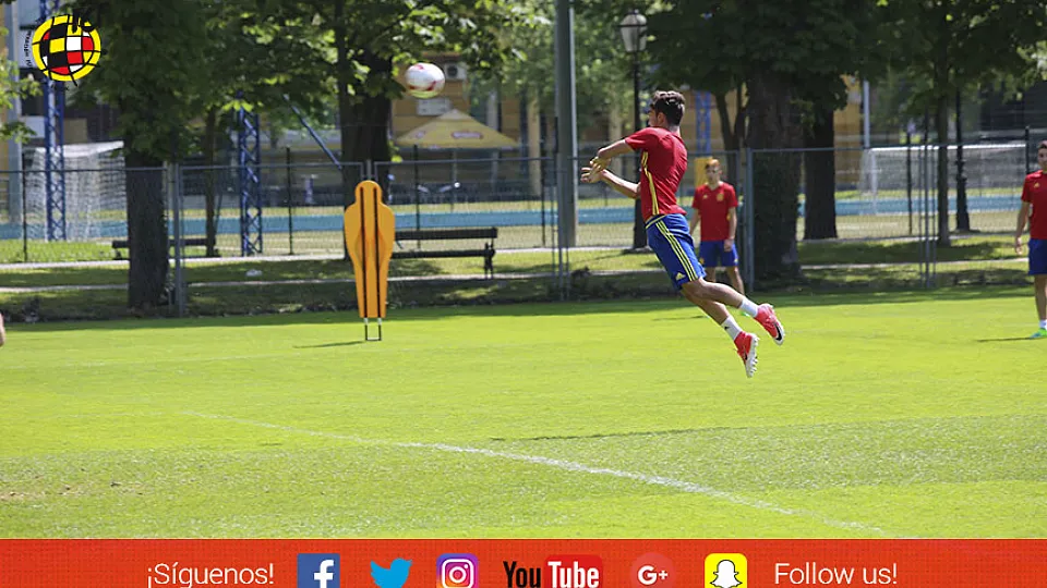 VÍDEO | Última sesión del combinado nacional Sub-17 antes de jugar contra Alemania