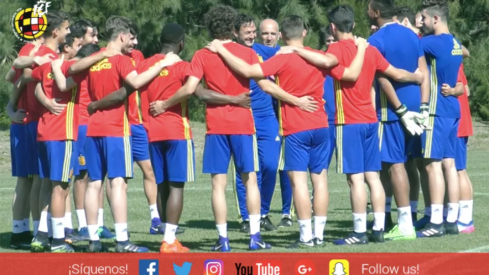 La Sub-17 prepara en Portugal su debut en la Ronda Élite 