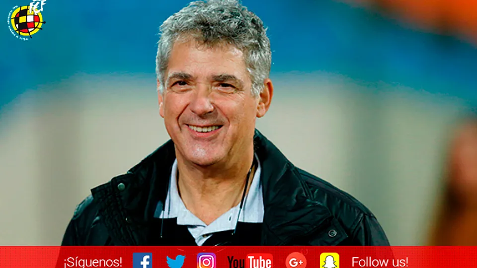 Angel María Villar, presidente de la RFEF