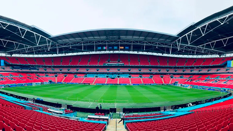 Panorámica del estadio de Wembley