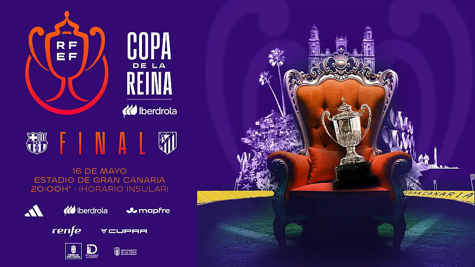 Gran Canaria se prepara para una final histórica de la Copa de la Reina Iberdrola
