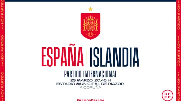 España e Islandia se enfrentan en Riazor