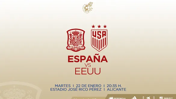 Conecta con el España-Estados Unidos a través de SEFUTBOL y Teledeporte