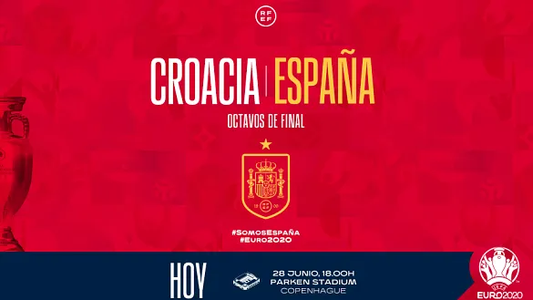 ¡Vive MINUTO a MINUTO la eliminatoria ante los croatas en la Eurocopa!