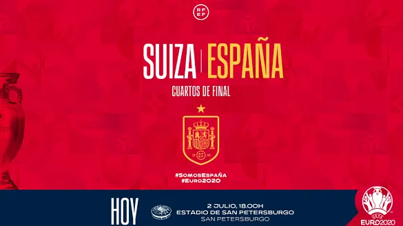 ¡Vive MINUTO a MINUTO la eliminatoria ante los suizos en la Eurocopa!