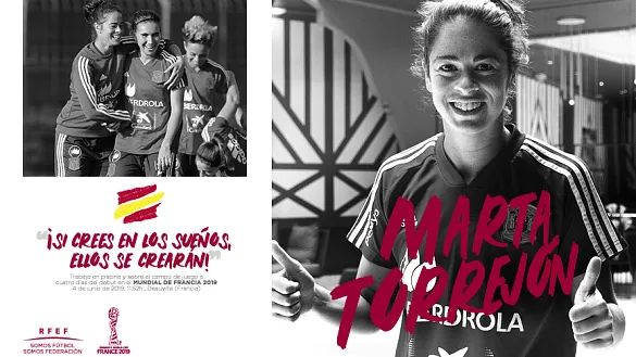 Marta Torrejón, primera protagonista de Diario del Mundial