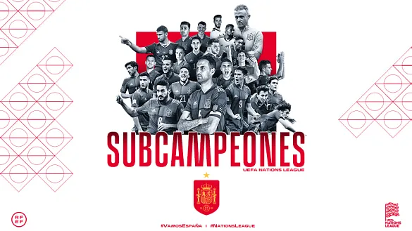 España se proclama subcampeona de la Liga de las Naciones de UEFA