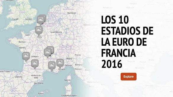 Estadios Euro de Francia