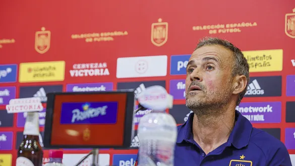 Luis Enrique Martínez, seleccionador nacional de España  