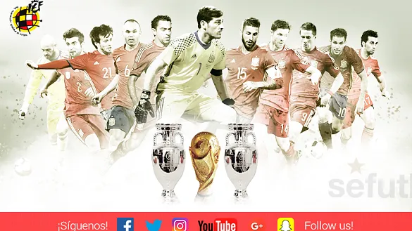 Los Once jugadores que ganaron las tres copas con la Selección española