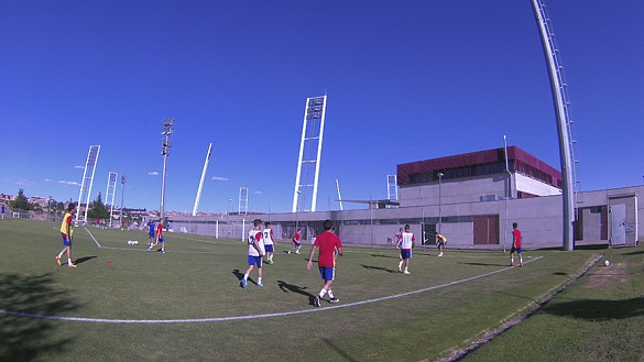La Selección Sub-16 se ejercita en la Ciudad del Fútbol