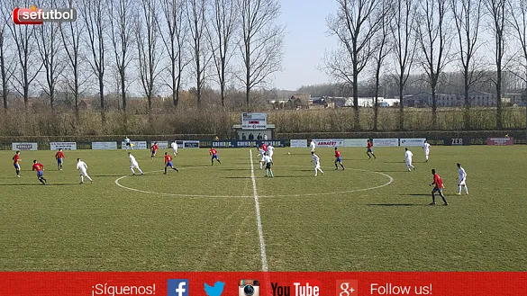 partido de la Sub-17 en Merchtem ante Eslovenia