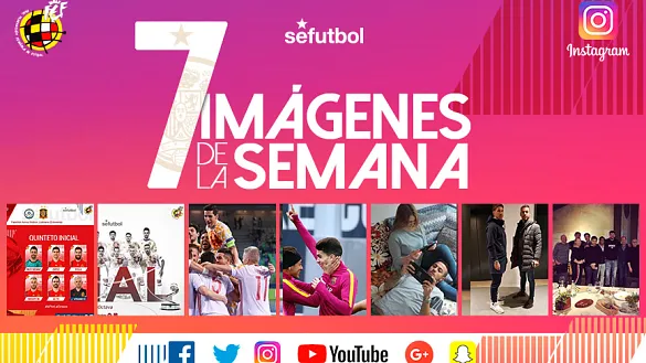 ¡Estos son los instagrams de nuestros internacionales durante esta semana!