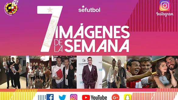 Las 7 imágenes de Instagram de la semana de nuestros internacionales