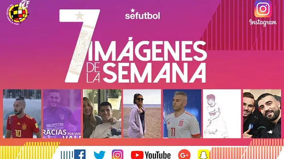¡Aquí tienes la semana de nuestros internacionales en Instagram!
