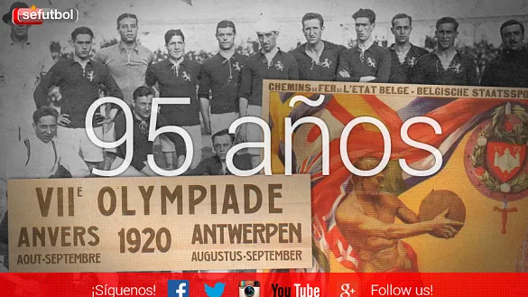 Se cumplen 95 años del primer partido de la Selección Española